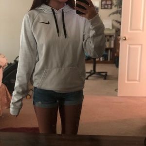 White Nike Hoodie